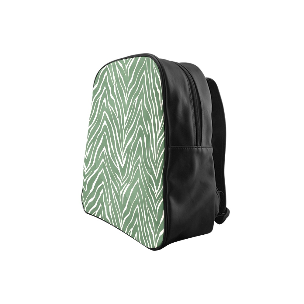 004B-Wild animal skin School Backpack (Model 1601)(Small)