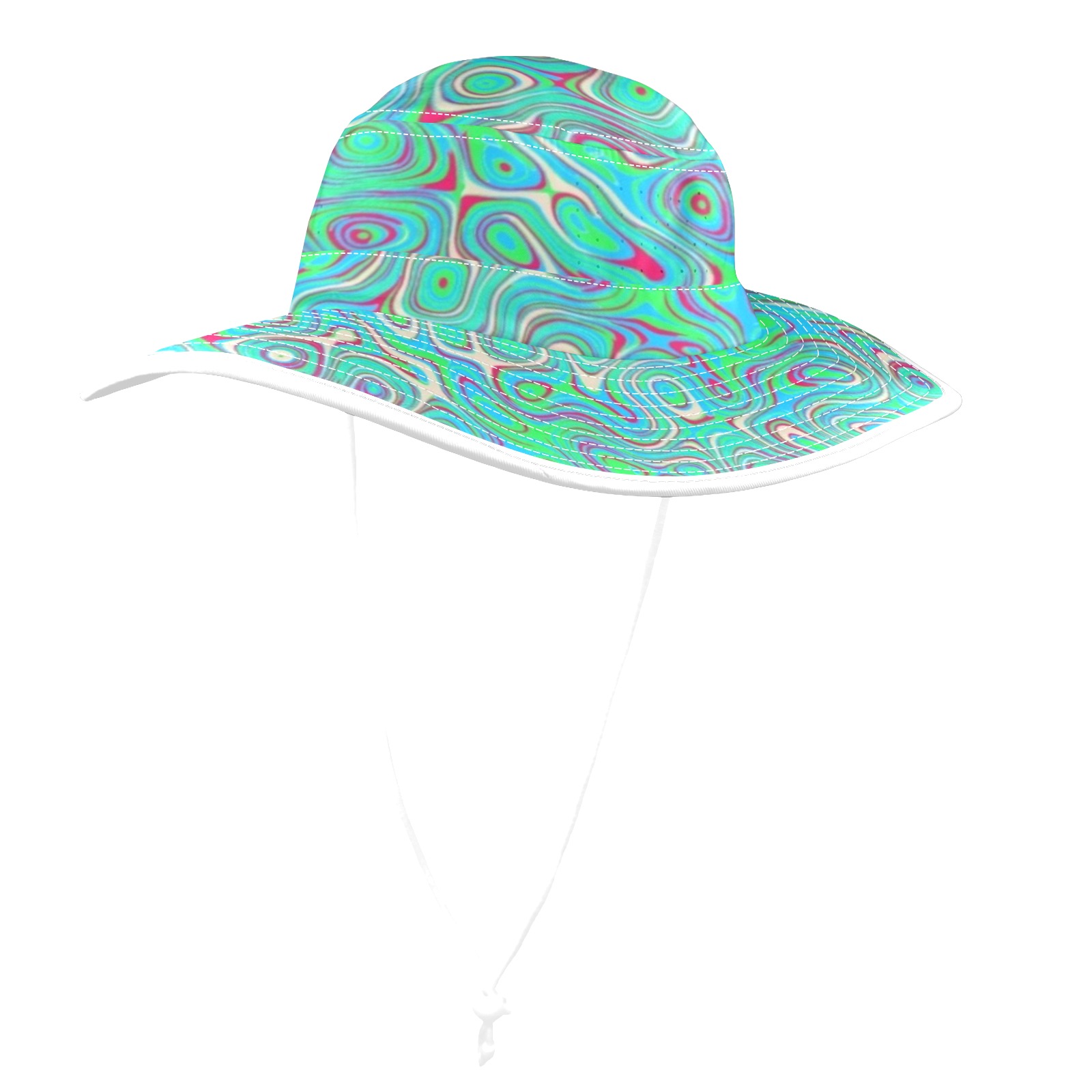 ocean Wide Brim Bucket Hat