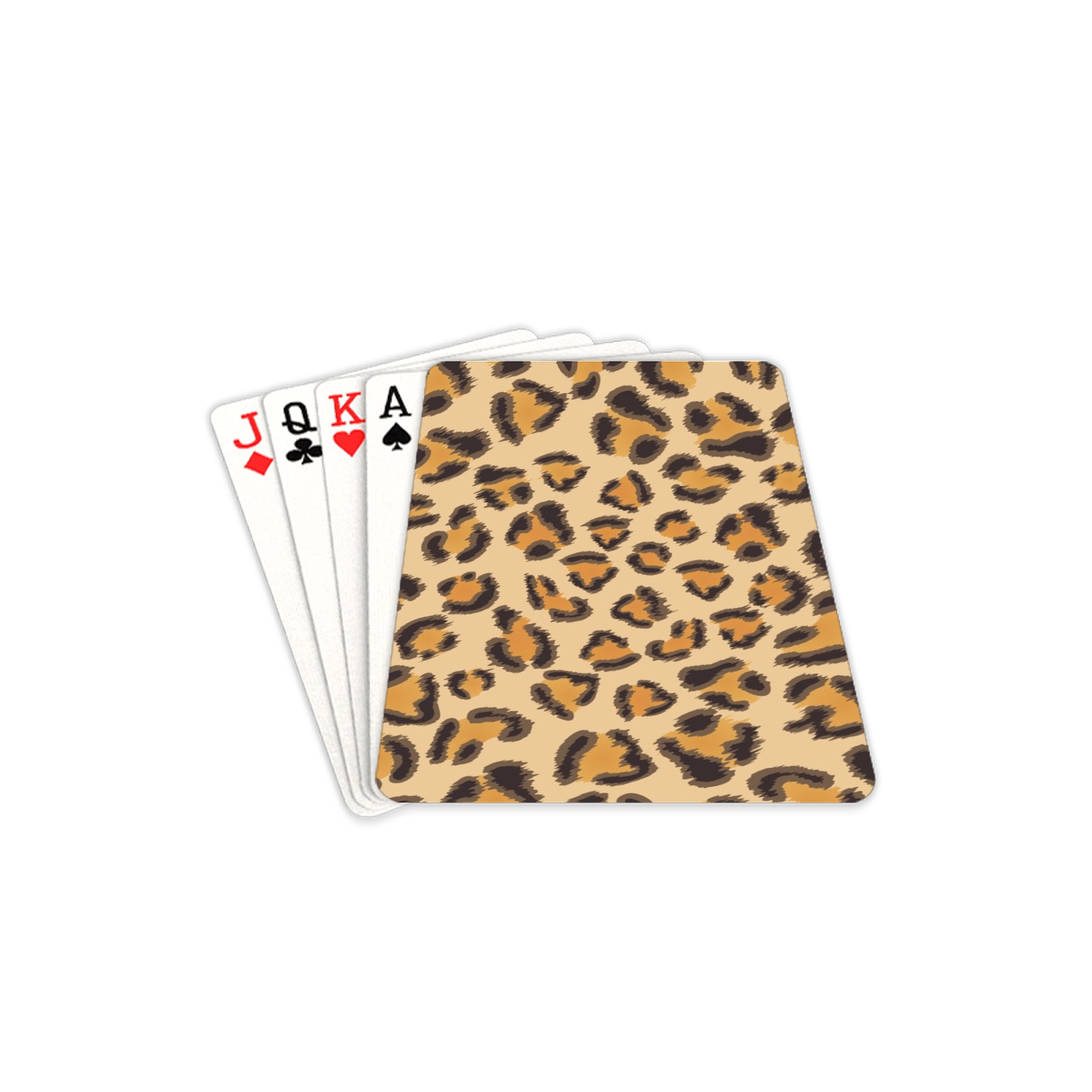 Playing Cards Leopard Pattern.jpg Playing Cards 2.5"x3.5"