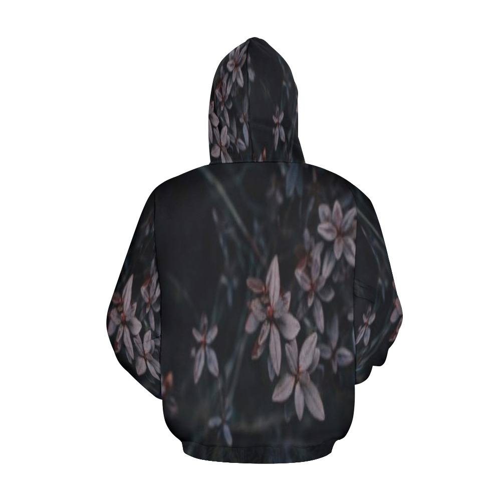 vampire corsage All Over Print Hoodie for Women (USA Size) (Model H13)