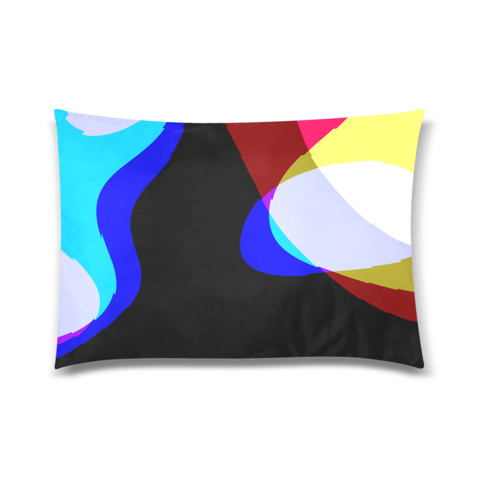 Abstract 2322 Custom Zippered Pillow Case 20"x30"(Twin Sides)
