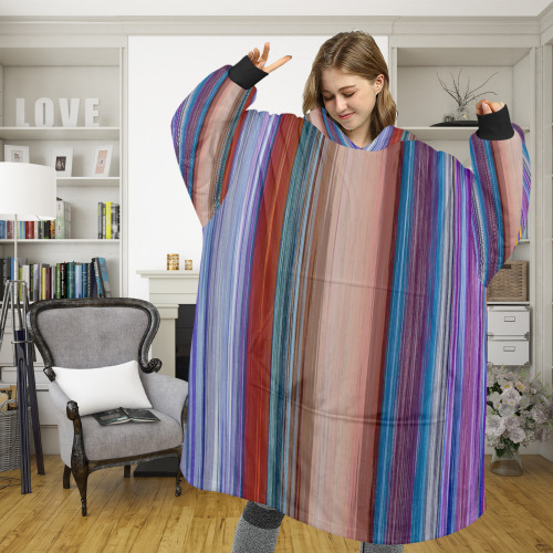 Altered Colours 1537 Unisex Blanket Hoodie (Model H59)