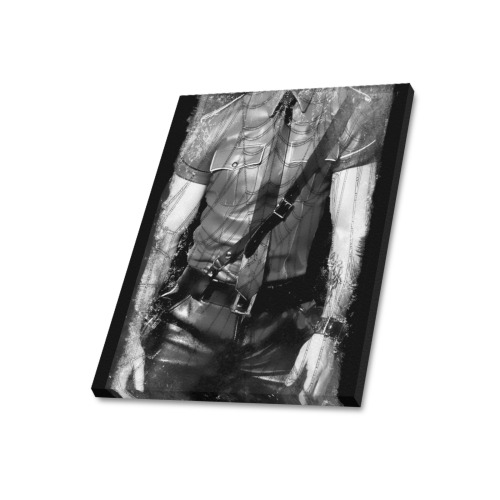 Leather Love by Fetishworld Frame Canvas Print 20"x24"