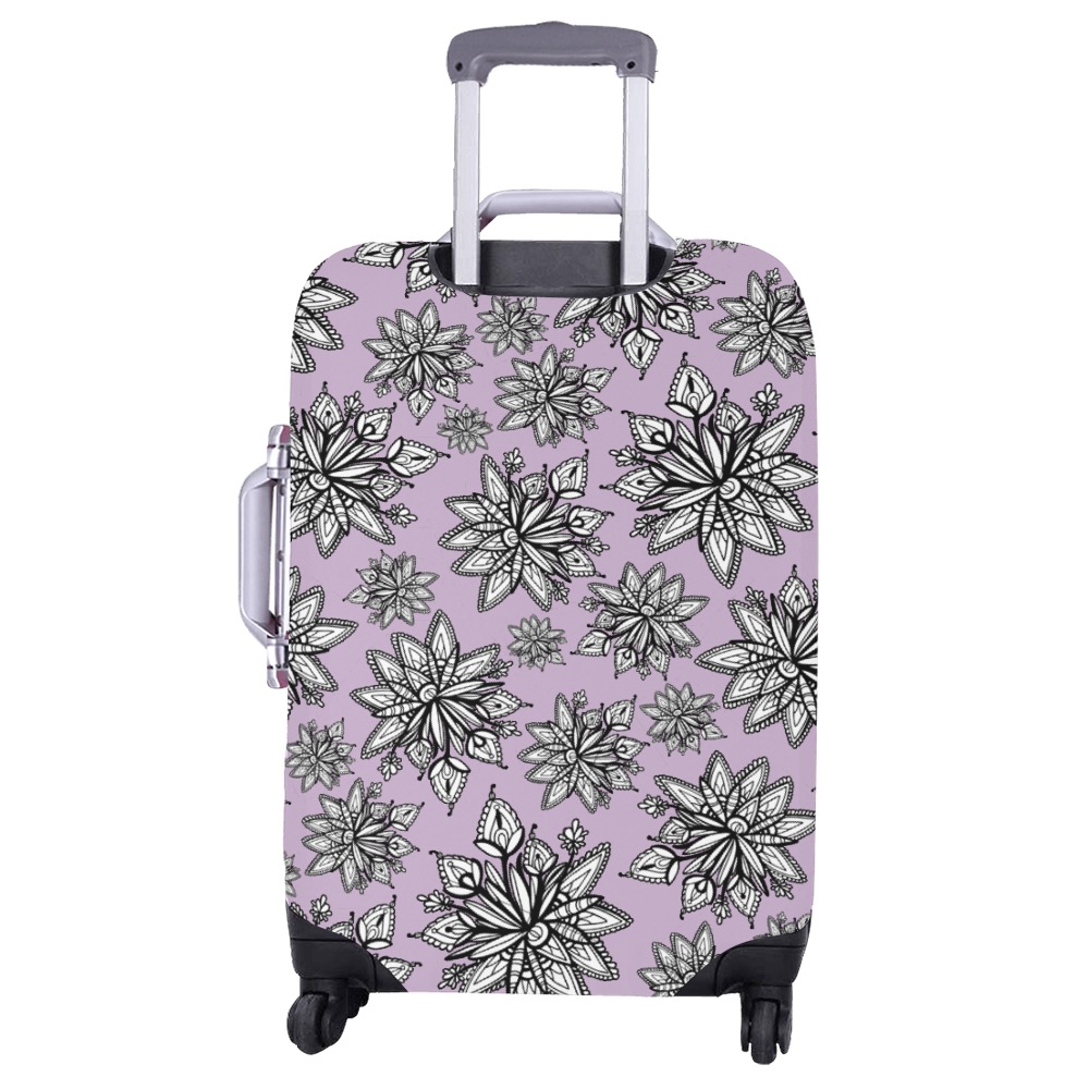 Creekside Floret pattern lilac Luggage Cover/Large 26"-28"