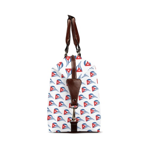 Cuban Flapping Flags Classic Travel Bag (Model 1643) Remake