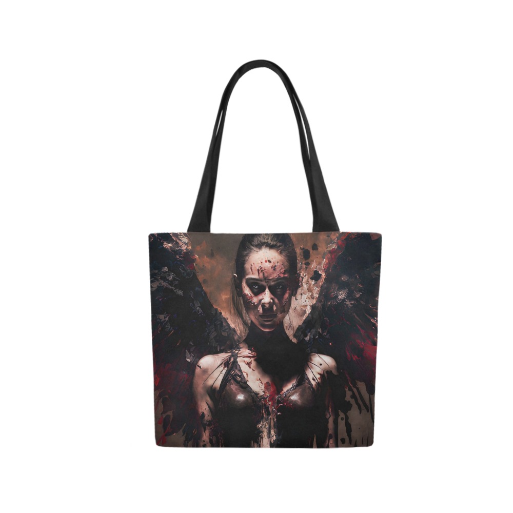 Angel of death Canvas Tote Bag (Model 1657)