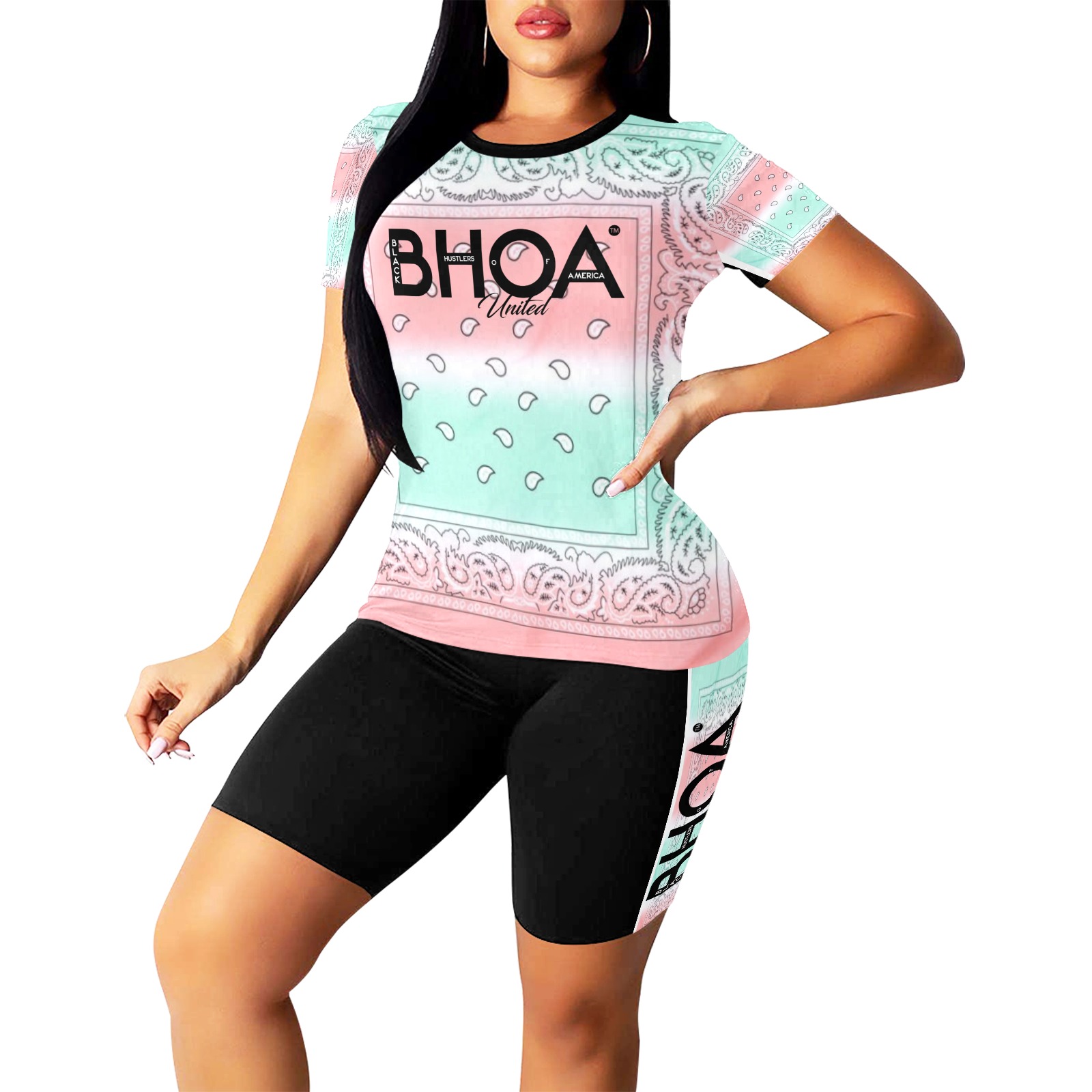 BHOA Women's Short Yoga Set