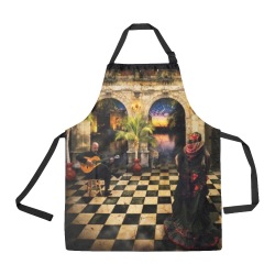 The Flamenco Palace All Over Print Apron