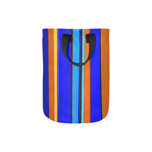 Abstract Blue And Orange 930 Laundry Bag (Small)