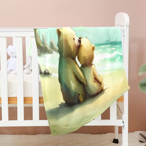 Little Bears 7 Baby Blanket 40"x50"