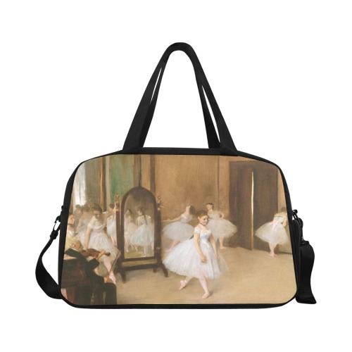 Vintage Art | Edgar Degas: The Dancing Class | Fitness Handbag (Model 1671)