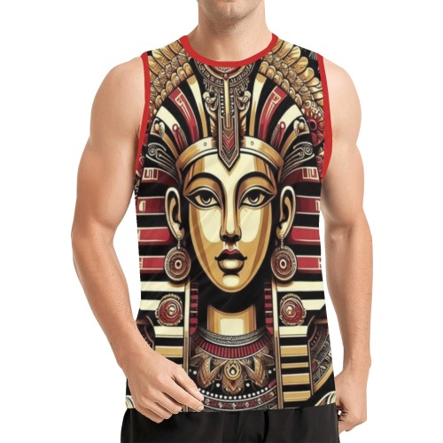 Egypt Collectable All Over Print Basketball Jersey