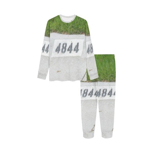 Street Number 4844 Kids' All Over Print Pajama Set