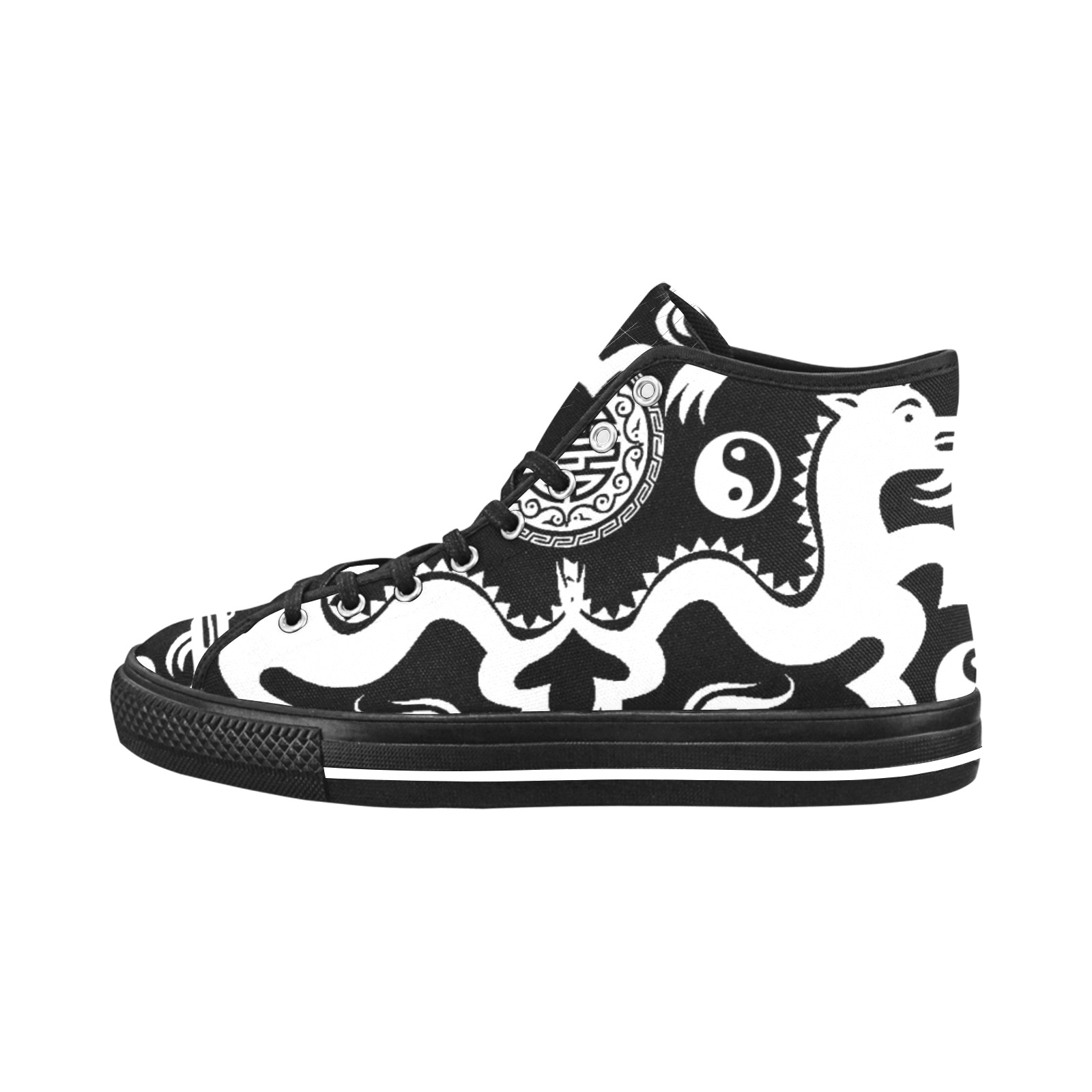 CHINESE DRAGONS Vancouver H Men's Canvas Shoes (1013-1)