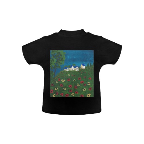 The Field of Poppies Baby Classic T-Shirt (Model T30)
