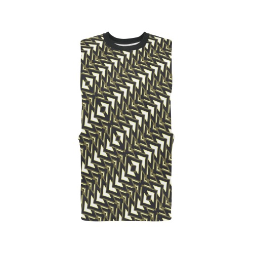 Tribal arrows charcoal Men's Open Sides Workout Tank Top (Model T72)