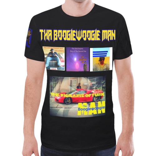 THa Boogiewoogie Man - Albums T-shirt (Black) New All Over Print T-shirt for Men (Model T45)