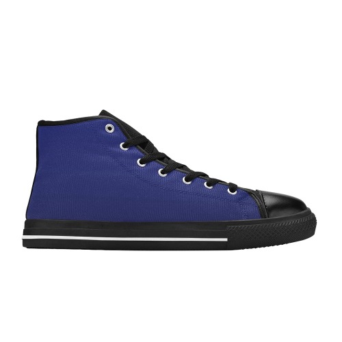 blu eb High Top Canvas Shoes for Kid (Model 017)