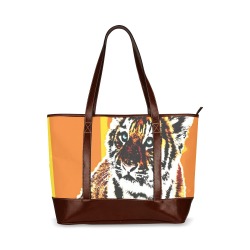 TIGER TIGER-22A Tote Handbag (Model 1642)