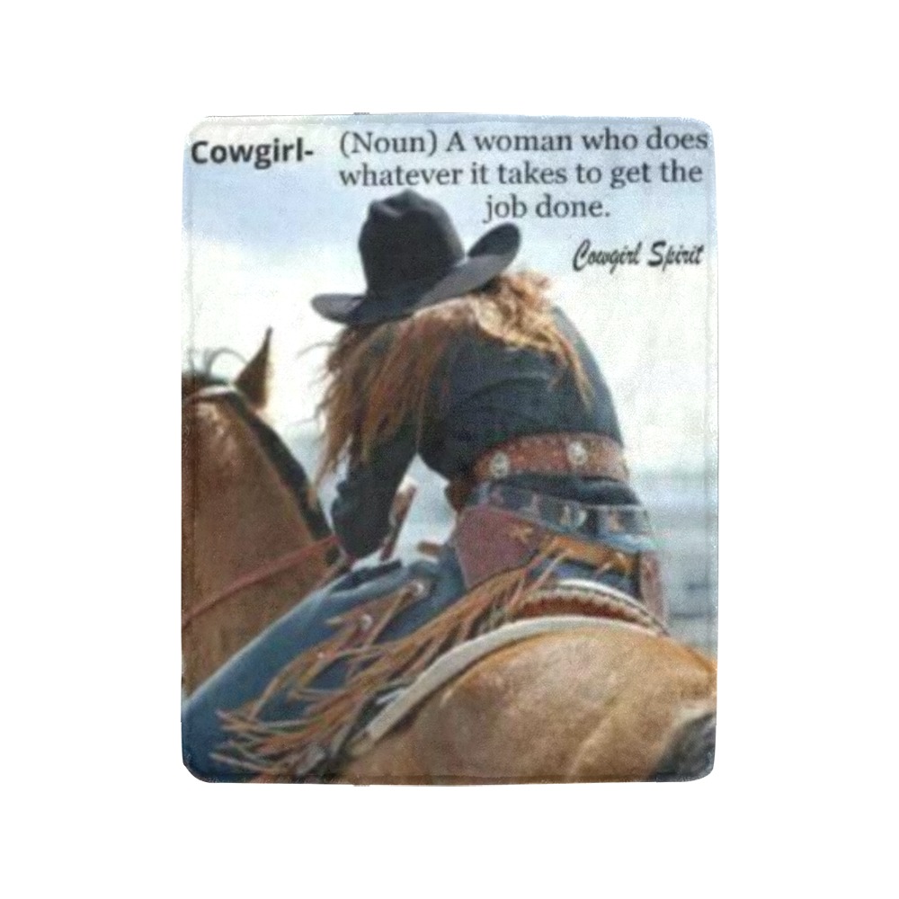 Definition Cowgirl UltraSoft Micro Fleece Blanket 40"x50" ID D6618524
