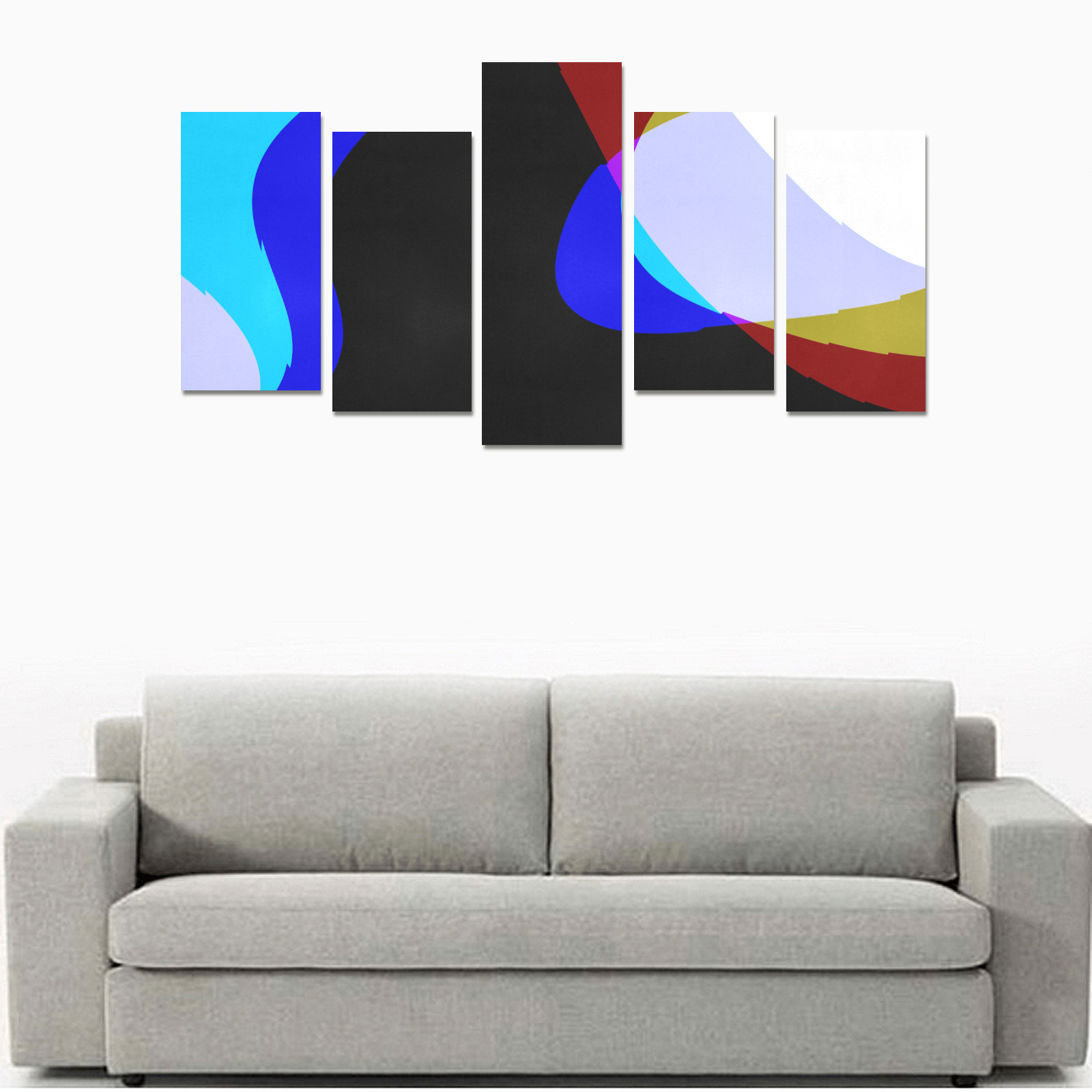 Abstract 2322 Canvas Print Sets E (No Frame)