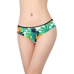 GROOVY FUNK THING FLORAL Women's Hipster Panties (Model L33)