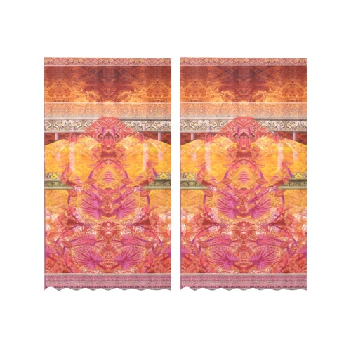 mantra Gauze Curtain 28"x63" (Two-Piece)