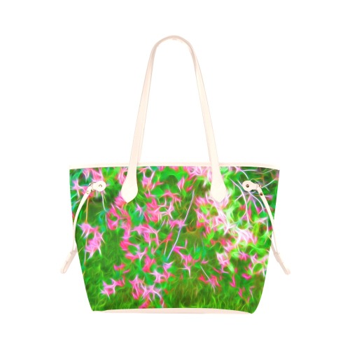 Honeysuckle Abstract Clover Canvas Tote Bag (Model 1661)