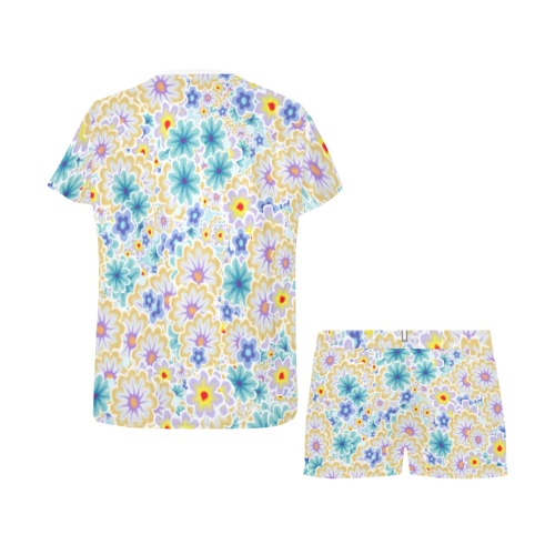 Floral Bomb Women's Short Pajama Set