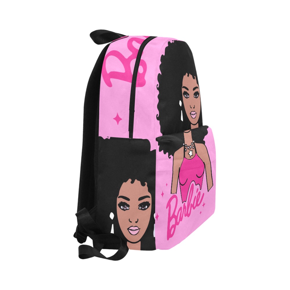 Afro Barbie Backpack Unisex Classic Backpack (Model 1673)