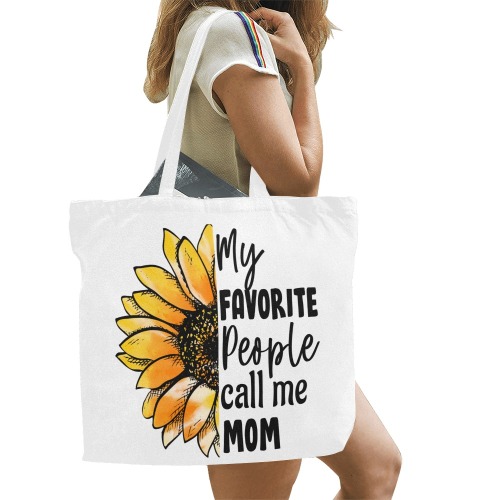 MSC-Call me Mama-tote Canvas Tote Bag/Large (Model 1702)