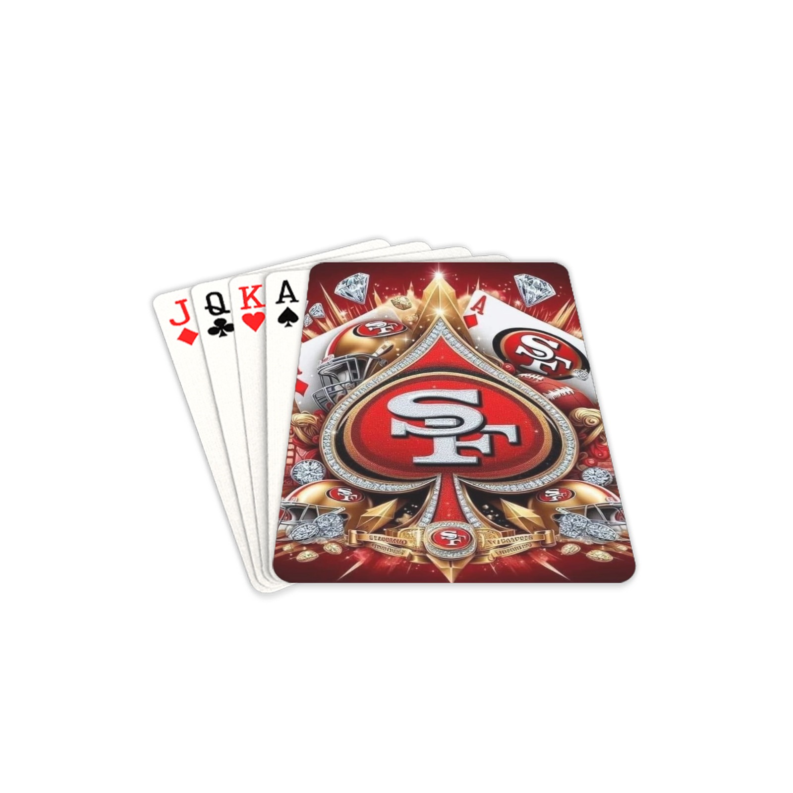 SF Playing cards Playing Cards 2.5"x3.5"