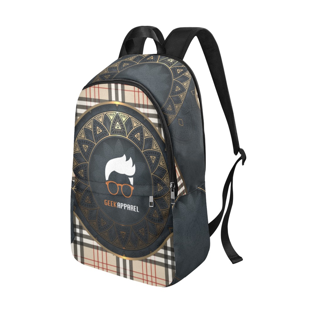 Geek Apparel Signature Plaid Backpack Fabric Backpack for Adult (Model 1659)