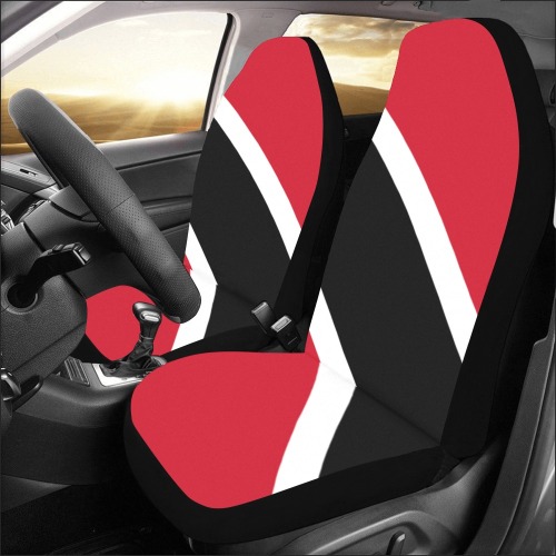 2000pxFlag_of_Trinidad_and_Tobago.svg Car Seat Covers (Set of 2) ID D6341084