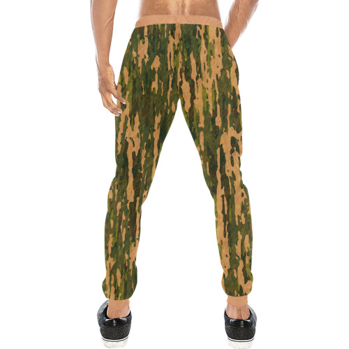 Bark Trunk Tree Men's All Over Print Sweatpants (Model L11)