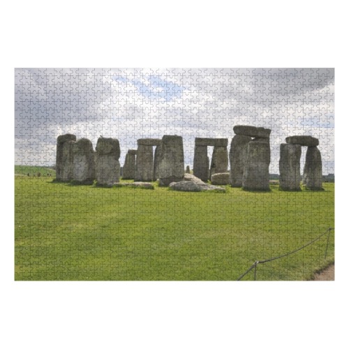 Stonehenge 1 1000-Piece Wooden Photo Puzzles