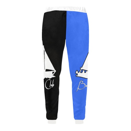 Boat Club Joggers R.Blue Men's All Over Print Sweatpants (Model L11)