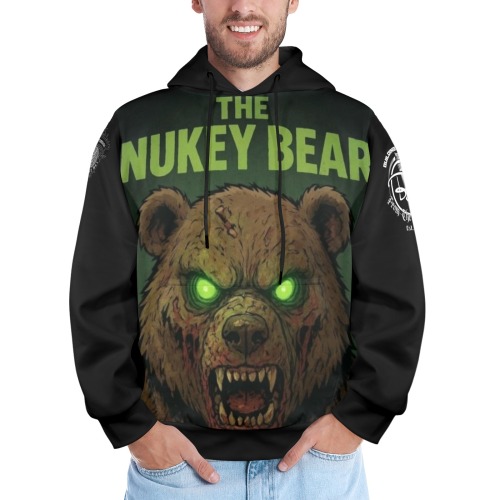 The Nukey Bear Black Hoodie