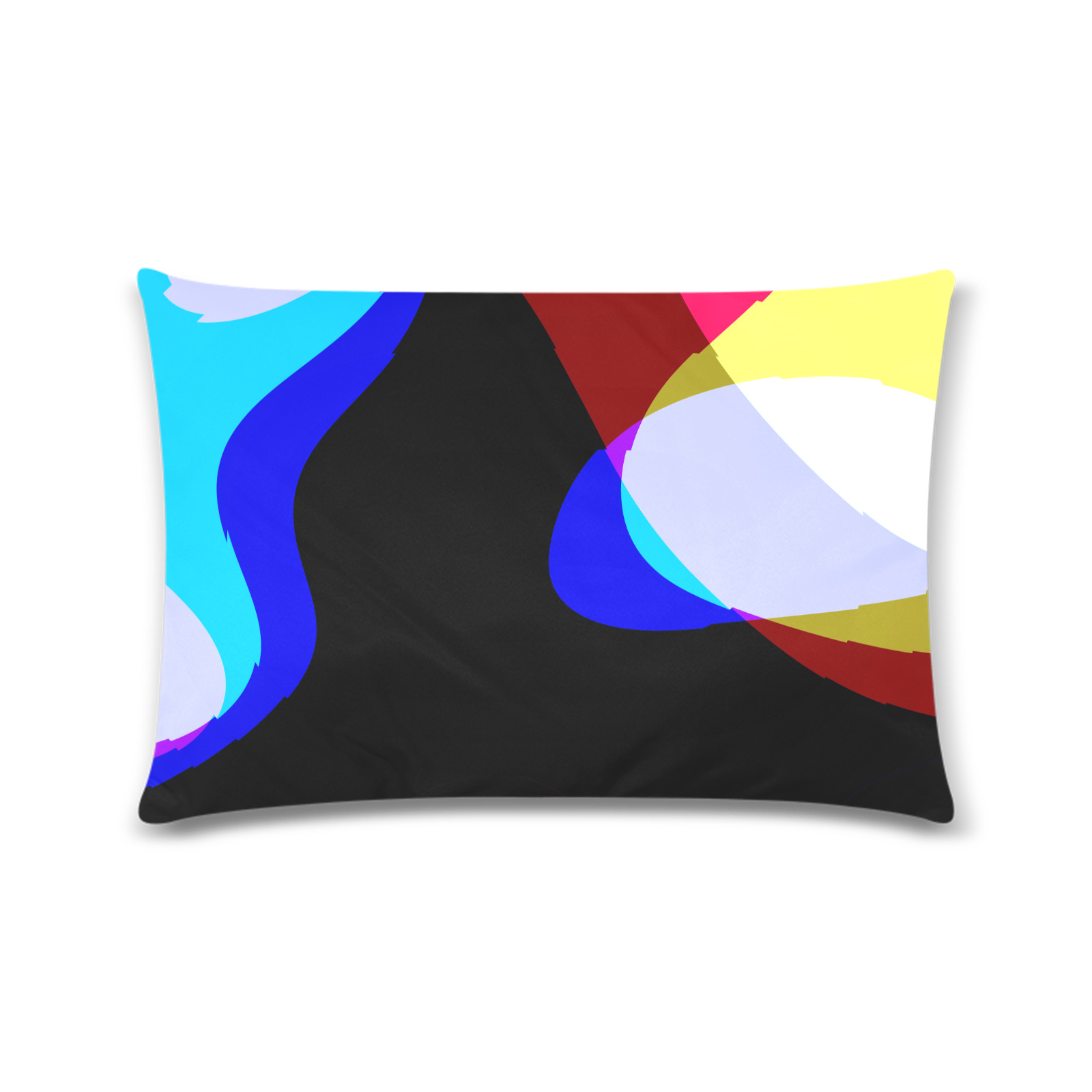 Abstract 2322 Custom Zippered Pillow Case 16"x24"(Twin Sides)