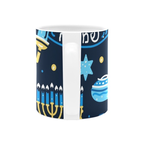 Hanukkah Mug White Mug(11OZ)