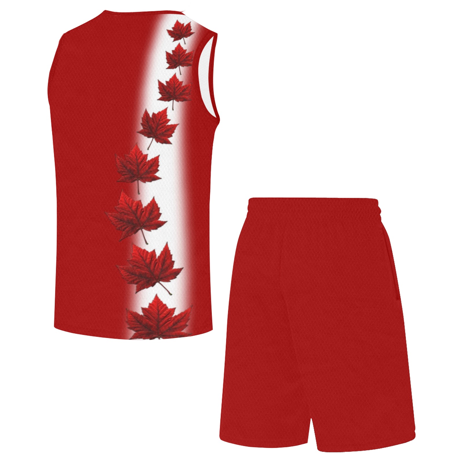 Canada Basketball Team Uniforms Basketball Uniform with Pocket