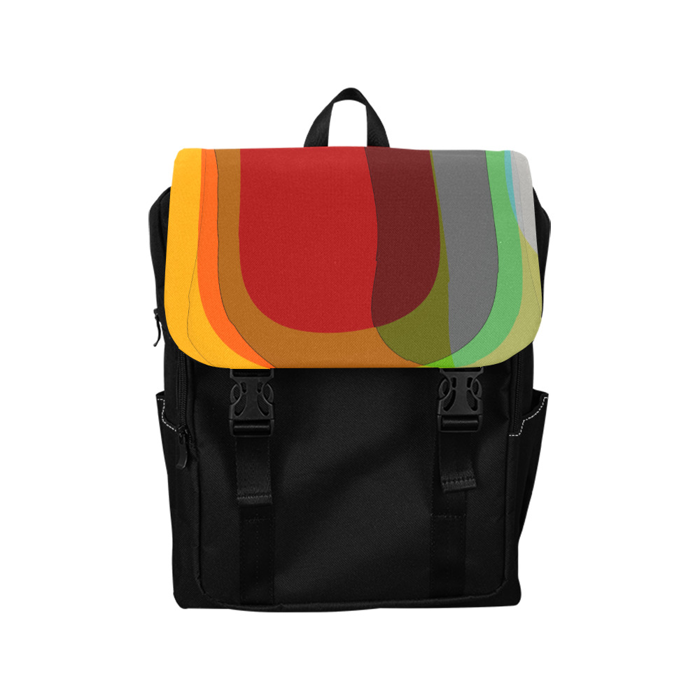 Colorful Abstract 118 Casual Shoulders Backpack (Model 1623)