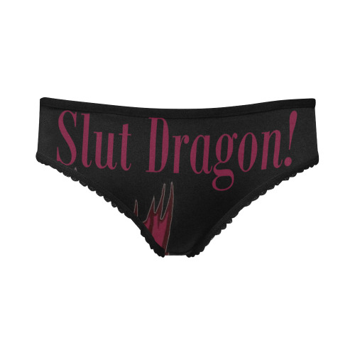 Slut Dragon Women's All Over Print Girl Briefs (Model L14)