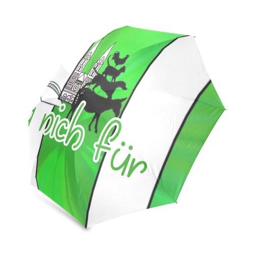 Bremen da nich Pop Art by Nico Bielow Foldable Umbrella (Model U01)