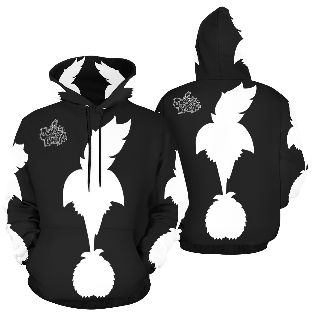 ITEM 08 _ JUNGLEBIRDY SILHOUETTE - HOODIE All Over Print Hoodie for Men (USA Size) (Model H13)