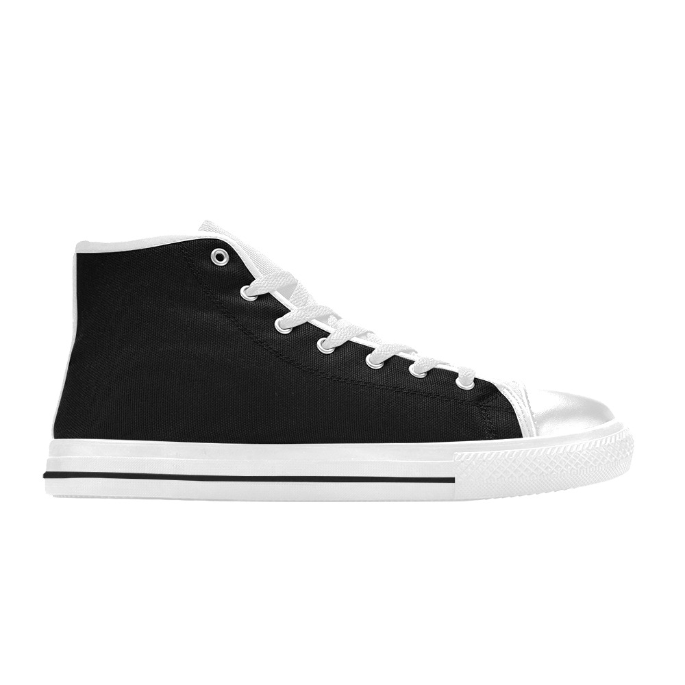Homo singularity High Top Canvas Shoes for Kid (Model 017)