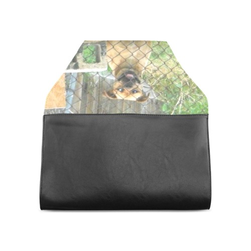 A Smiling Dog Clutch Bag (Model 1630)