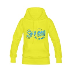 Women Shalom Fron & Back Women's Classic Hoodies (Model H07)