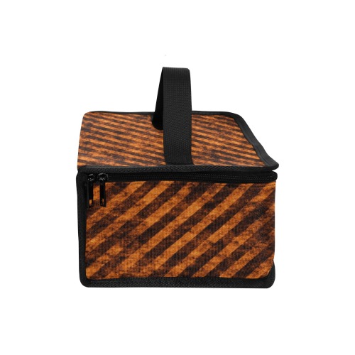 Rough Stripes Insulated Lunch Tote Portable Insulated Lunch Bag (Model 1727)