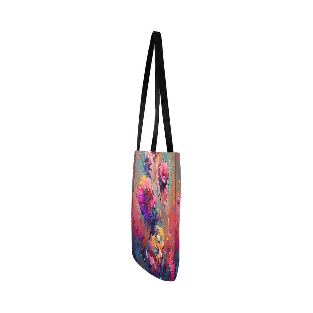 flowers 2 Reusable Shopping Bag Model 1660 (Two sides)
